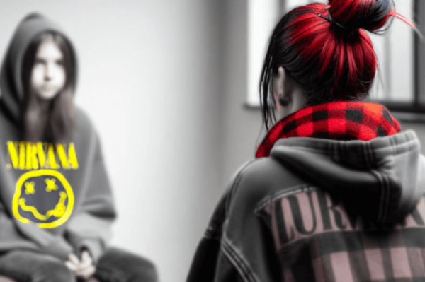 Therapy session with a young person